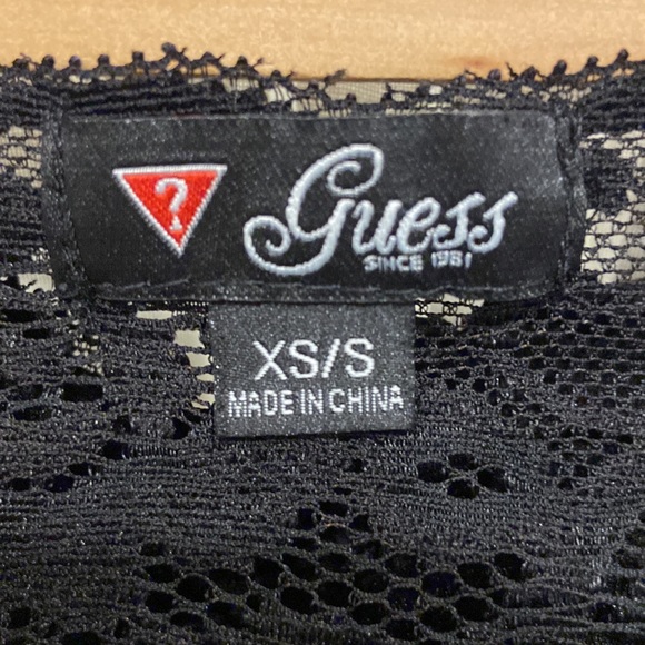 Guess - Marina Lace Bandeau Top - XS/S - Picture 3 of 4